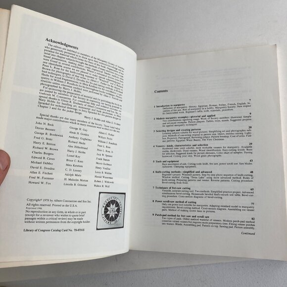 Lot 2 Vintage Veneering Books Modern Marquetry Handbook & A Manual of Veneering - Picture 5 of 7